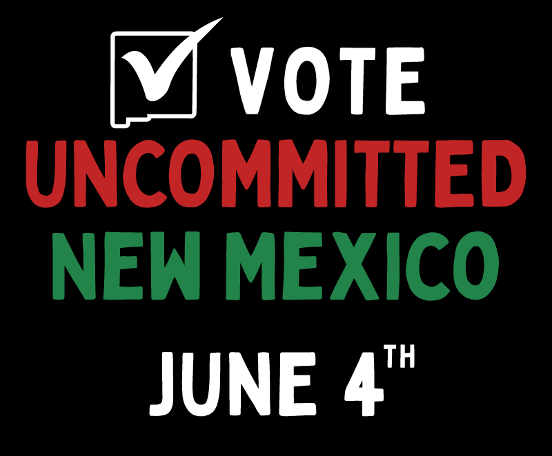 Vote Uncommitted New Mexic